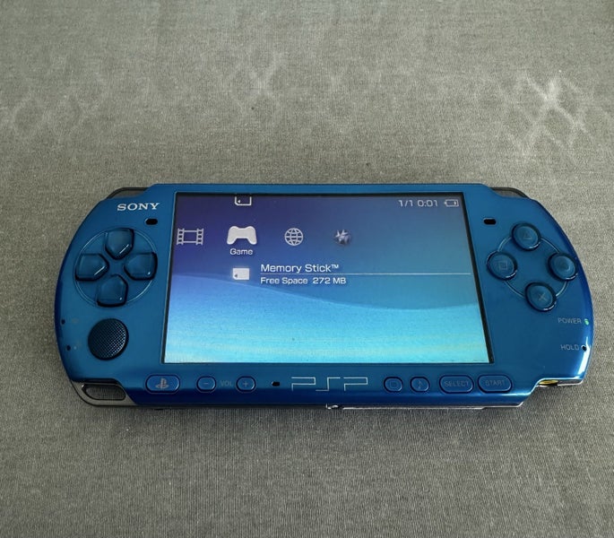 PSP 3000 – Carnival Blue | 64GB | Fully Set Up64291784694017111