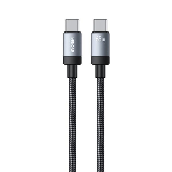 WK WDC-98 Kingkong Ruike Series 65W Type-C/Type-C Braided Charging Data Cable 1m Carousel 3