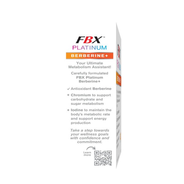 FBX Platinum Berberine Capsules 30 Carousel 2