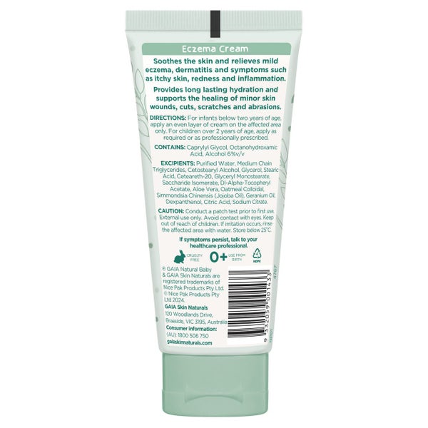 Gaia Natural Baby Eczema Cream 100g Carousel 2