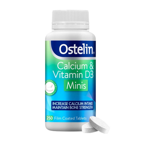 Ostelin Calcium & Vitamin D3 Minis 250 Tablets Carousel 1
