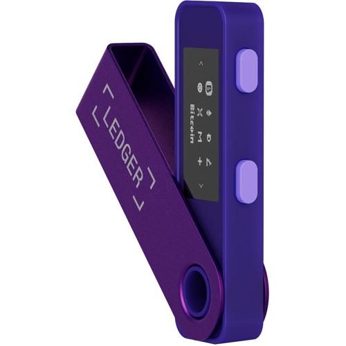 Ledger Nano S Plus Crypto Hardware Wallet - Amethyst Purple Carousel 1