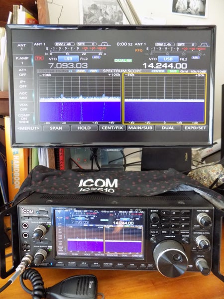 ICOM TRANSCEIVER 761063910550198915110