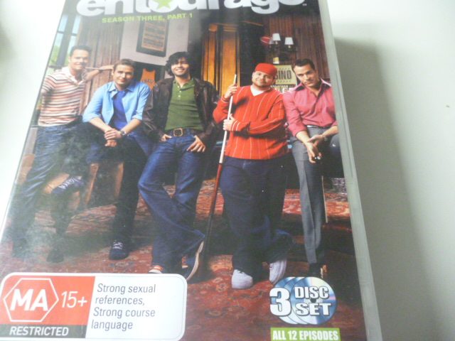 Entourage x 6 Seasons 1, 2, Three 1, Three 2, Fourth, Fifth, Eighth 18 x DVDs64448812166401111