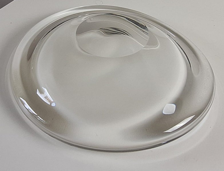 +++ STYLISH SCULPTURAL " DARTINGTON " CENTERPIECE GLASS BOWL +++ Carousel 2
