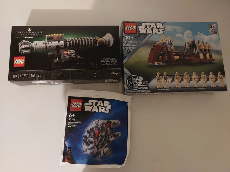 LEGO STAR WARS LUKE'S LIGHTSABER 40730 (N.I.S.B)+ MAY 4TH GWP - AfterPay63911525310338110