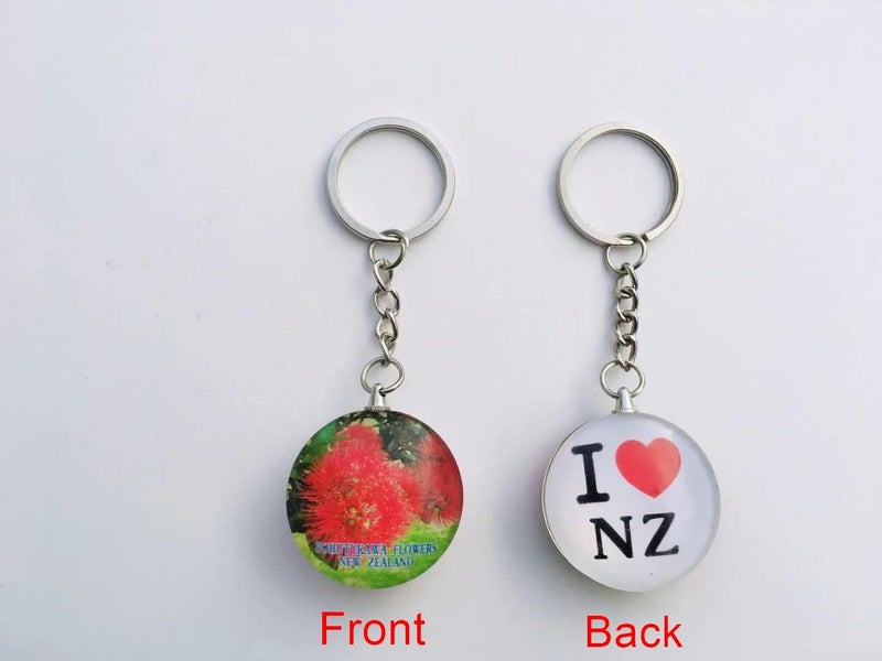 12 Pcs of NZ Souvenirs Key Rings Carousel 6