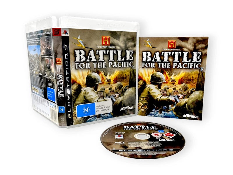 The History Channel: Battle for the Pacific (PS3 - RARE) *MINT COMPLETE* Carousel 2