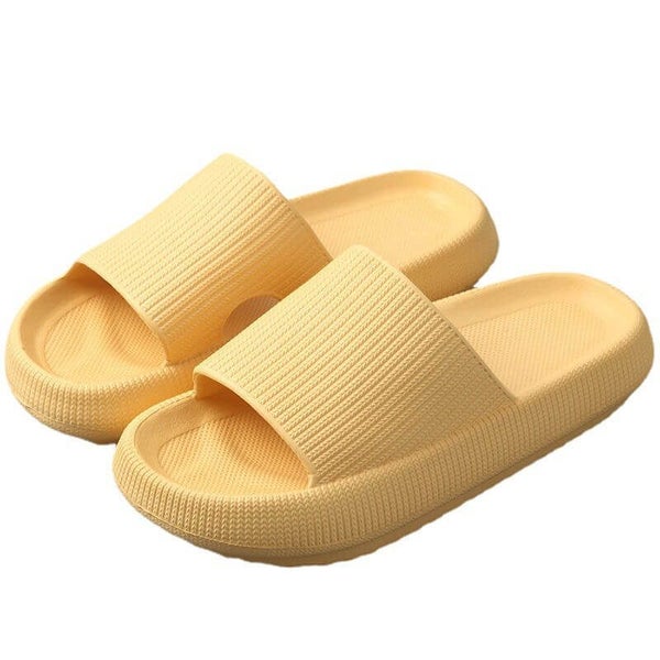 Pillow Slides Sandals Non-Slip Ultra Soft Slippers Cloud Shower EVA Home Shoe... Carousel 1