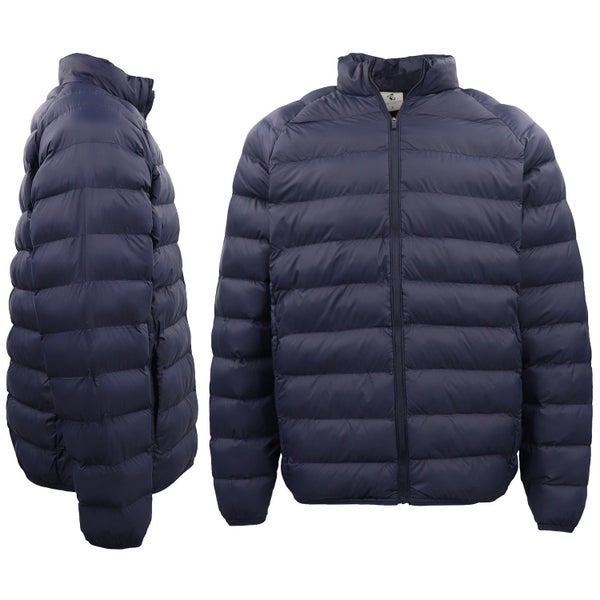Men's Lightweight Puffer Jacket Winter Puffy Quilted Padded Windproof Zip Coa... Carousel 1