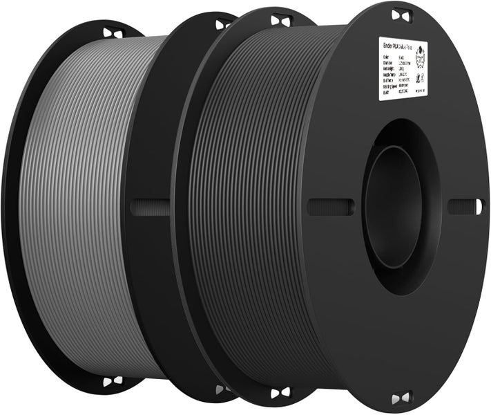 Creality Ender-PLA Filament Value Pack (Grey + Black) Carousel 1