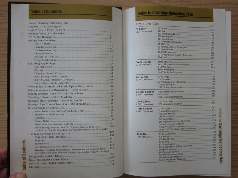 NOSLER RELOADING GUIDE, NUMBER FOUR - HARDCOVER BOOK, 722 PAGES, PUB. 199664465345555202113