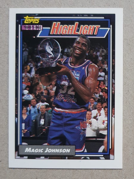 Magic Johnson - 1992-93 Topps / All-Star card Carousel 1
