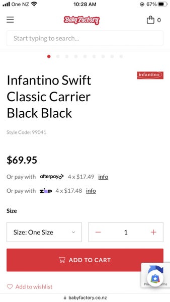 Infantino Swift Classic Baby Carrier Carousel 2