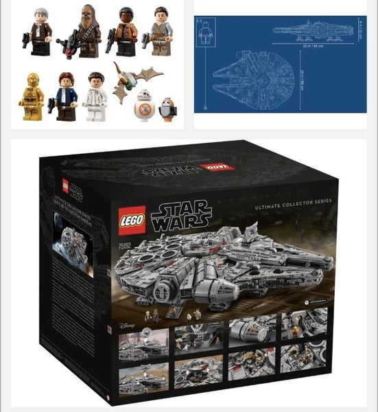 LEGO Millenium Falcon 75192 Ultimate Collector's Edition (+lighting kit & stand)63917846135298112
