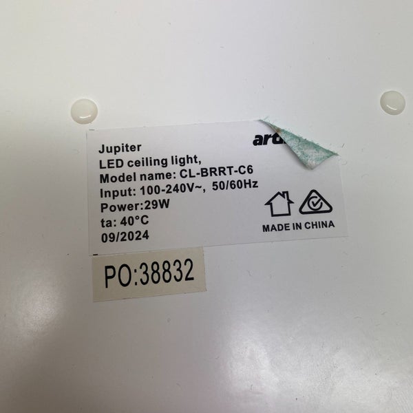 Artika Jupiter LED Ceiling Light with Remote Control 58cm Carousel 4