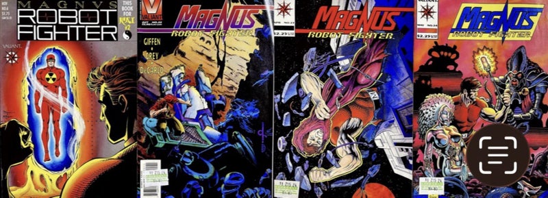 Magnus Robot Fighter Comics Carousel 1