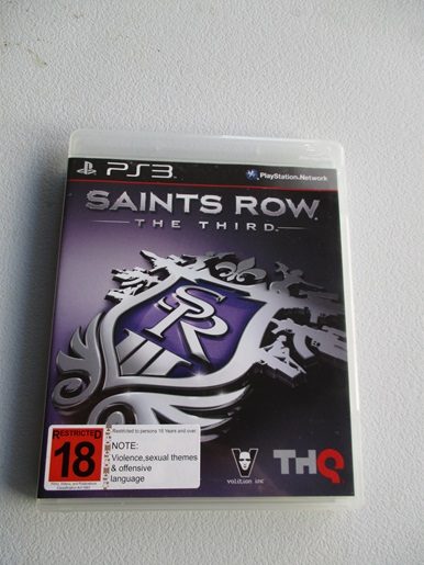 SAINTS ROW: THE THIRD (PS3) MINT CONDITION Carousel 1