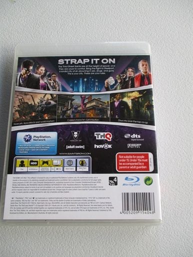 SAINTS ROW: THE THIRD (PS3) MINT CONDITION Carousel 3