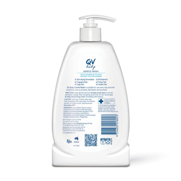 QV Baby Gentle Wash 500g Carousel 2