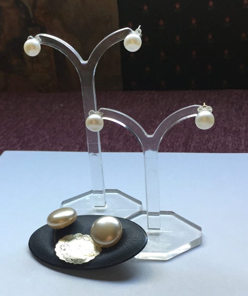 Pearl Earrings - 3 Pair Carousel 1