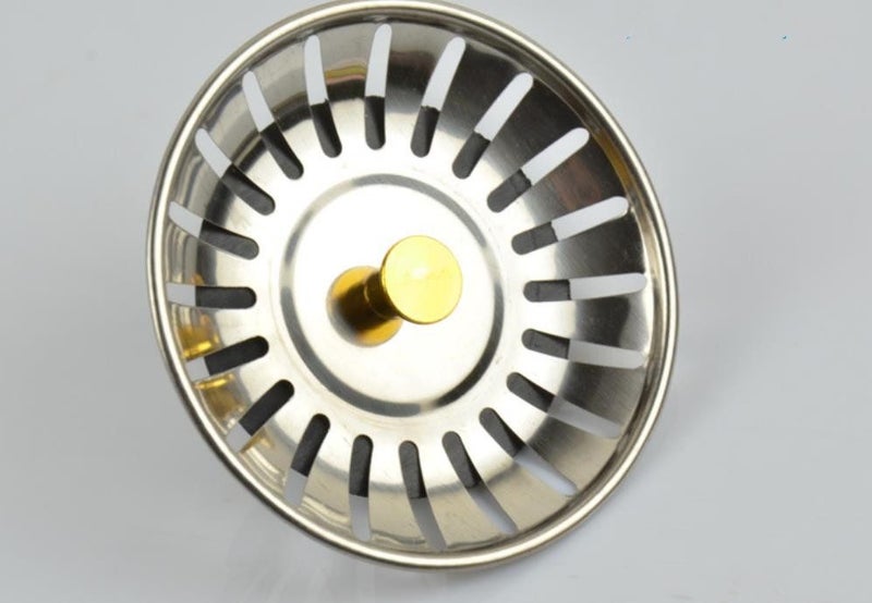 Sink Drain Strainer, Kitchen Sink Strainer, Stainless Steel Sink Strainer Basket Carousel 1