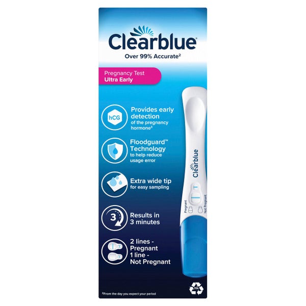 Clearblue Pregnancy Test, Ultra Early, 3 Tests Carousel 2