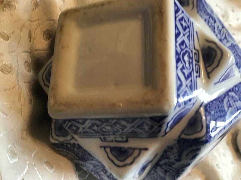 Chinese blue white vintage t pot Carousel 4