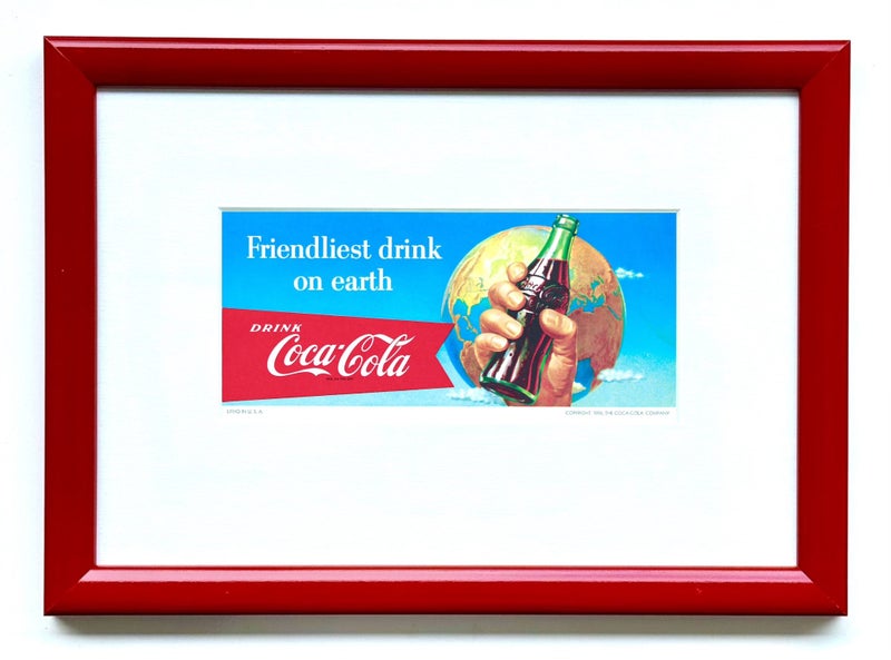 1940s-1950s Coca Cola Collection | Vintage Wall Art | Framed Print 1/15 Carousel 1