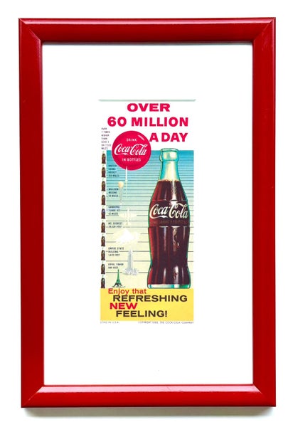 1940s-1950s Coca Cola Collection | Vintage Wall Art | Framed Print 1/15 Carousel 1