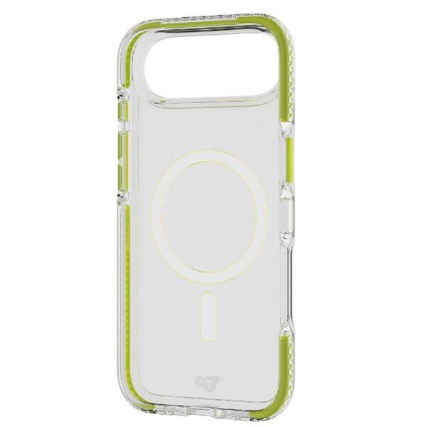 Tech21 EvoCrystal MagSafe Case for iPhone Air - Clear/Green Carousel 2