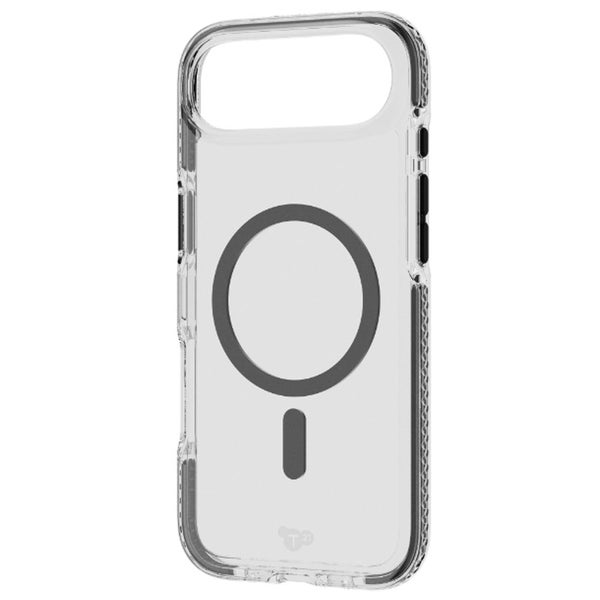Tech21 EvoCrystal MagSafe Case for iPhone Air - Clear/Black Carousel 1
