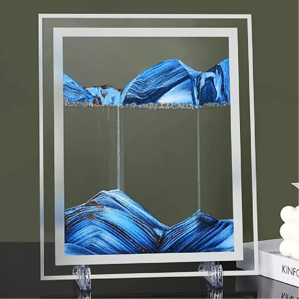 Deep Sea Moving Sand Art Picture Glass Frame *Local STOCK NOW* Carousel 1