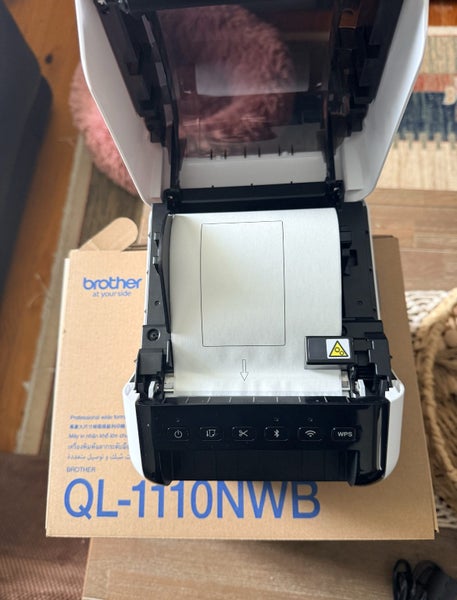 Brother QL1110NWB Wireless Label Printer – Mint Condition + Bonus Roll63938038241539114