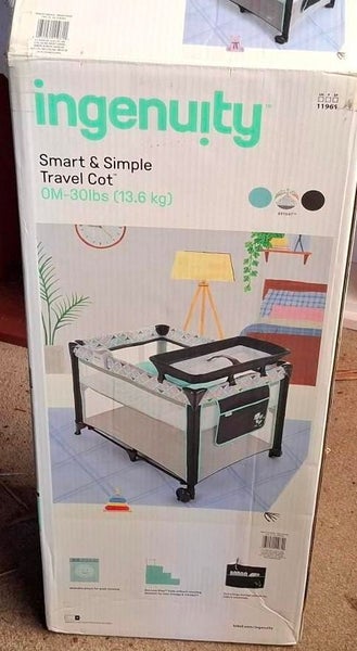 “Ingenuity” Smart & Simple Travel Cot Carousel 1
