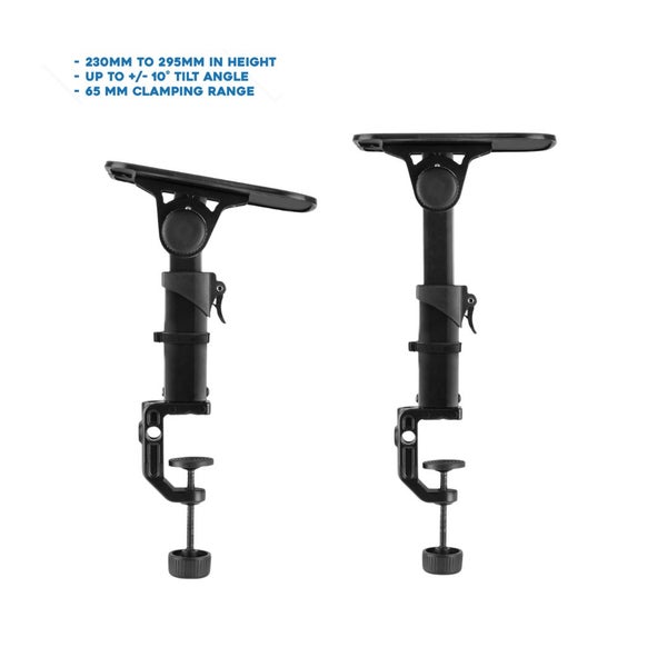 Studio Monitor Stand Set Clamp-on Carousel 2