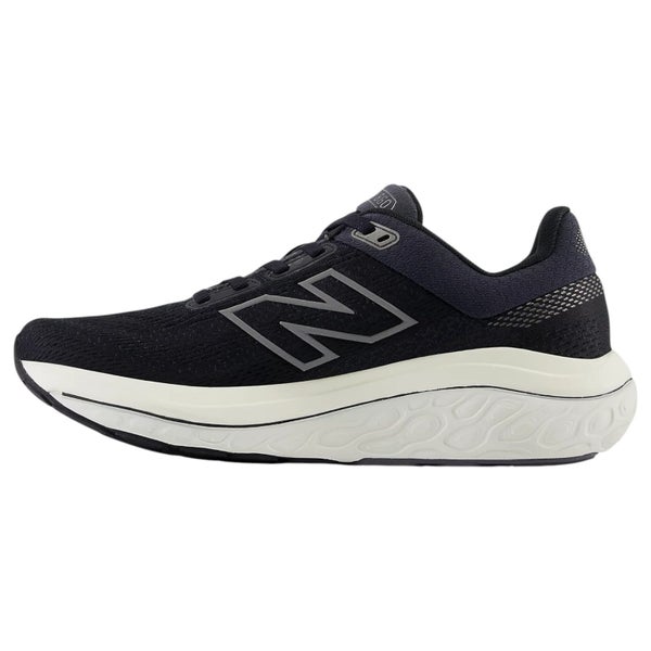 Mens New Balance Fresh Foam X 860v14 Black/ White Athletic Shoes Carousel 2