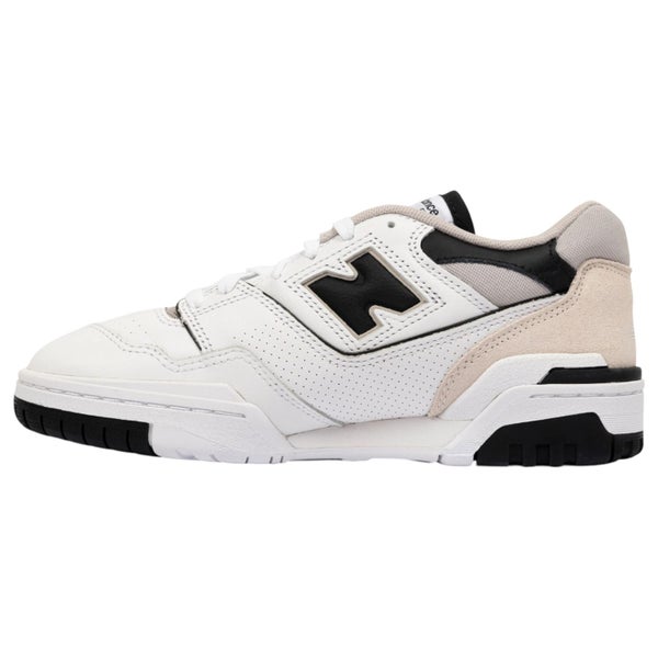 Mens New Balance 550 White/ Black Athletic Shoes Carousel 2