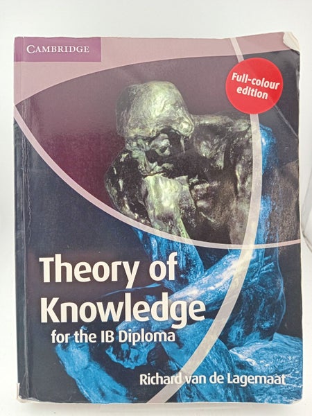 Theory of Knowledge for the IB Diploma Full Colour Edition by Richard van de ...64538993730307110