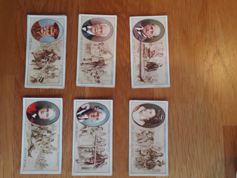 Mitchell and Son, Famous Scots Cigarette Cards Carousel 1