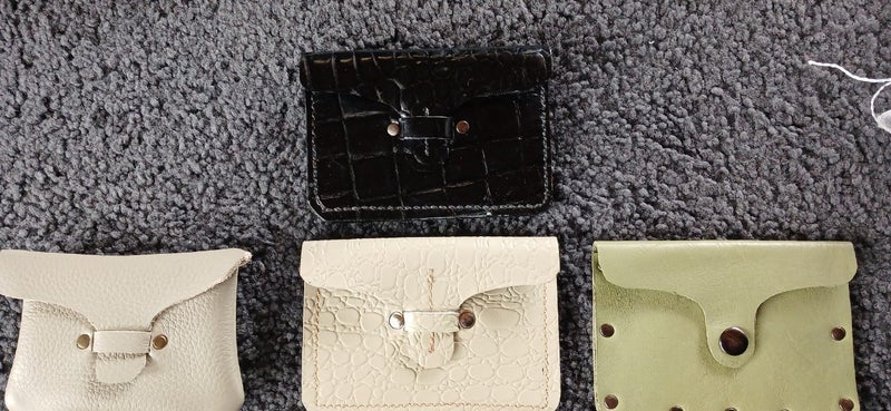 Leather card/ coin holders 2 for $10 Carousel 2