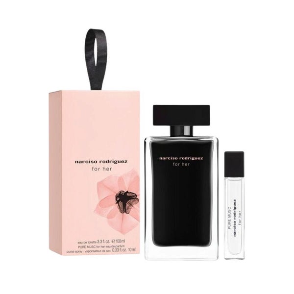 Narciso Rodriguez 100ML EDT + 10ML Pure Musc EDP Gift Set for Women Carousel 1