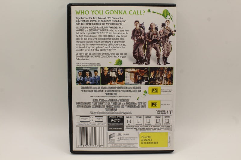 Ghostbusters & Ghostbusters II DVD – The Ultimate Collector’s Pack (2 Disc Set) Carousel 2