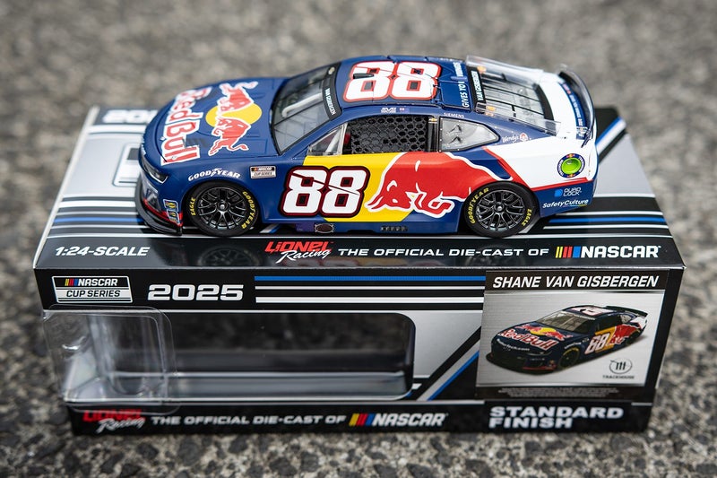 1:24 Shane van Gisbergen Red Bull NASCAR Chevrolet Camaro Carousel 2