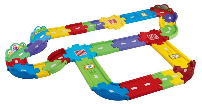VTech Toys Toot-Toot Drivers Deluxe Track Set Carousel 1
