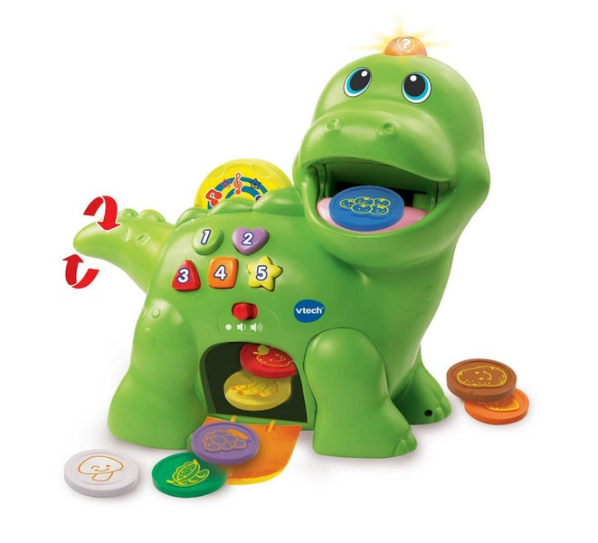 VTech Toys Interactive Feed Me Dino Carousel 1
