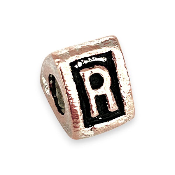 NZGD | Pandora Sterling Silver Bead Charm - Letter "R" Carousel 2