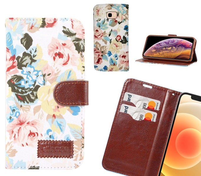 Galaxy J4 Plus Case Floral Prints Wallet Case Carousel 1