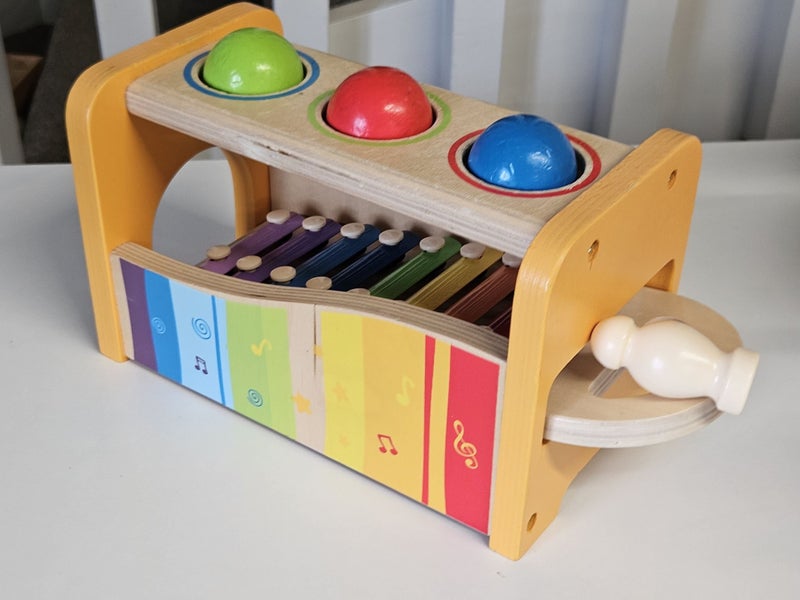Hape Pound & Tap Bench with Xylophone – Very Nice Condition Carousel 1