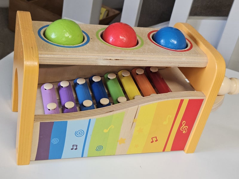 Hape Pound & Tap Bench with Xylophone – Very Nice Condition Carousel 4